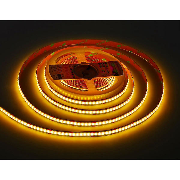 Светодиодная лента Ambrella Light Illumination COB 576Led/ 14W m/ 24V IP20 RGB/ 5m*10mm*3mm (4 конт.) GS4951