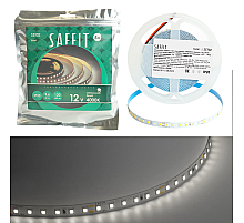 Светодиодная лента Saffit SST02 12В 9,6Вт/м 4000К 5м IP20 55241