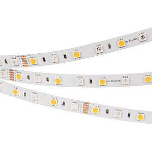 Светодиодная лента Arlight RT-B60-10mm 24V RGBW-Day (14.4 W/m, IP20, 5m) (Открытый) 018326(3)