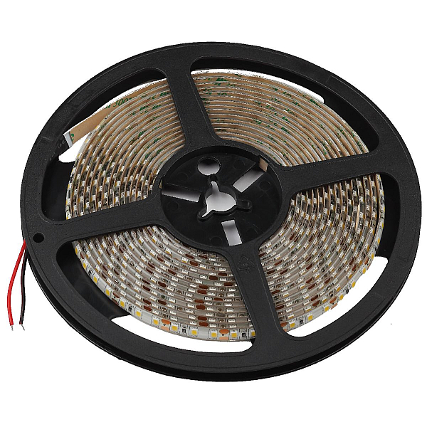 Светодиодная влагозащищенная лента ЭРА 9,6W/m 120LED/m 2835SMD теплый белый 5M KU-2835AD-120D-WW Б0044113