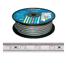 Светодиодная лента Uniel ULS-2835-60LED/m-10mm-IP67-220V-8W/m-50M-W бобина