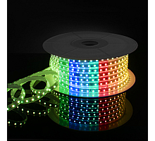 Светодиодная лента Elektrostandard 220V 11W 60Led 5050 IP65 мульти, 50 м 4690389170942
