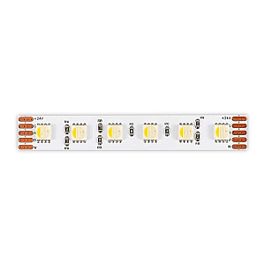 Светодиодная лента ST Luce 24В 18Вт/м 4000К+RGBК 1м IP20 ST1005.418.20RGBW