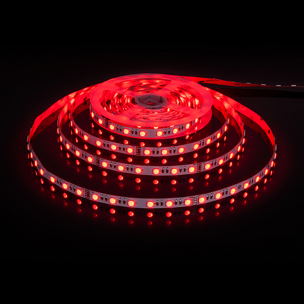 Светодиодная лента Elektrostandard 24V 24W 60Led 5050 IP20 MIX RGB/холодный белый, 5м 4690389172311