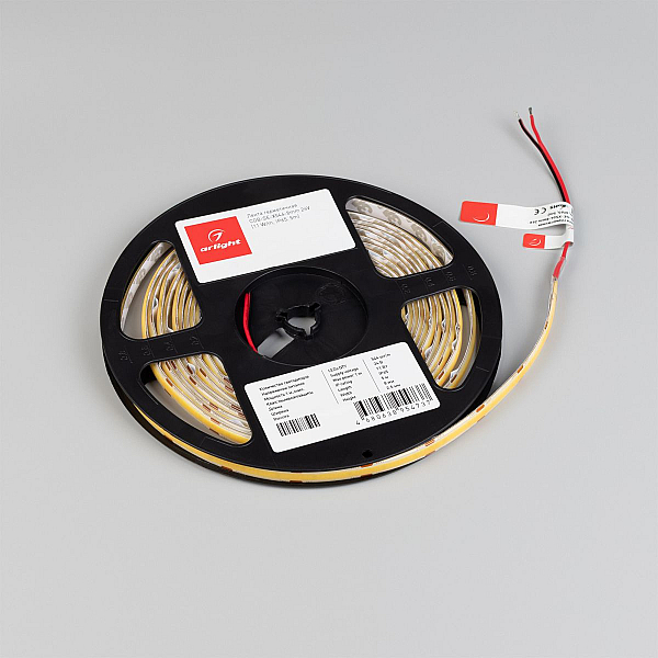 Светодиодная лента Arlight герметичная COB-SE-X544-8mm 24V Warm3000 (11 W/m, IP65, 5m) 062811