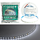 Светодиодная лента Saffit 9,6W/m 120LED/m 2835SMD холодный белый 5М SST02 55242