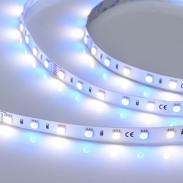Светодиодная лента Arlight RT-B60-10mm 24V RGBW-Day (14.4 W/m, IP20, 5m) (Открытый) 018326(3)