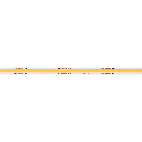 Светодиодная лента Arlight COB-X320-8mm 24V White6000 (8 W/m, IP20, 5m) 039020(1)