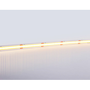 Светодиодная лента Ambrella Light Illumination COB 528Led/14W m/ 24V IP20 3000K/ 5m*10mm*2mm (2 конт.) GS4751