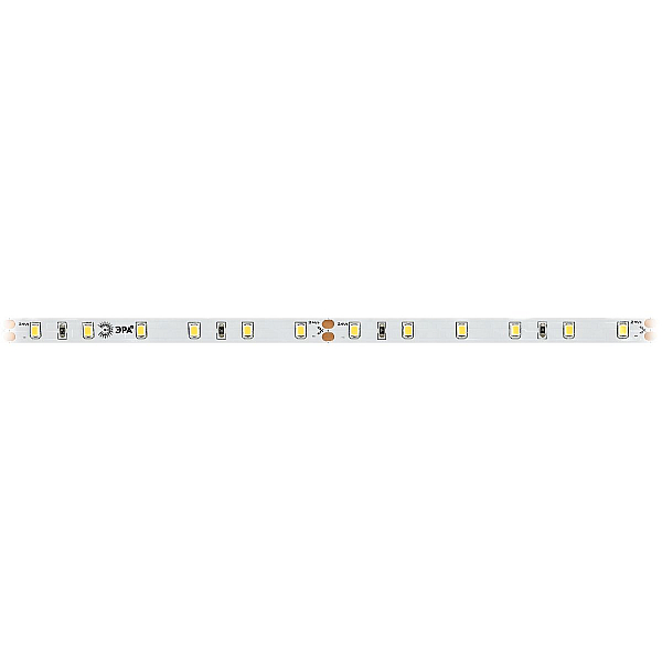 Светодиодная лента ЭРА 4,8W/m 60LED/m 2835SMD теплый белый 5M LS2835-4,8-60-24-33-3000К-5m Б0043109