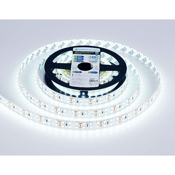 Светодиодная лента Ambrella Light 20W/m 204LED/m 2835SMD холодный белый 5M GS3603
