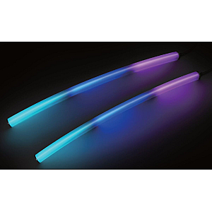 Светодиодная лента герметичная Arlight MOONLIGHT-BLACK-SIDE-G280-D25mm 24V RGB 360deg (14.4 W/m, IP65, 1m, wire x1) 047199