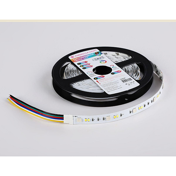 Светодиодная лента Ambrella Light 13W/m 90LED/m 5050+2835SMD RGB+белый 5M GS4501