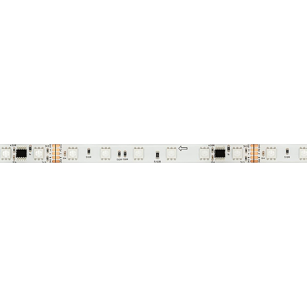 Светодиодная лента герметичная Arlight DMX-SE-B60-10mm 24V RGB-PX6 (14 W/m, IP65, 5m) 039607(1)