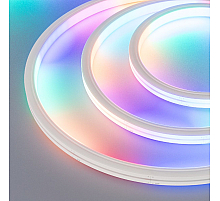 Лента герметичная Arlight DMX MOONLIGHT-TOP-B84-13x12mm 24V RGB-PX7 (18 W/m, IP67, 5m, wire x2) 041015
