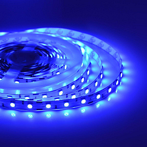 Светодиодная лента Apeyron 12В СТ 14,4Вт/м smd5050 60д/м IP20 5м синяя 00-50