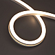 Светодиодная лента герметичная Arlight MOONLIGHT-PRO-SIDE-X320-16x16mm 48V Warm3000 (10 W/m, IP67, 30m, wire x2) (Вывод боковой) 057644