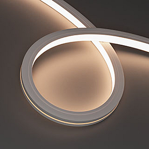 Светодиодная лента герметичная Arlight MOONLIGHT-PRO-TOP-X320-20x20mm 48V Day4000 (10 W/m, IP67, 30m, wire x2) (Вывод боковой) 061073
