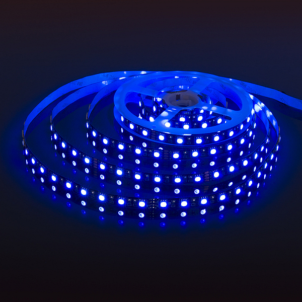 Светодиодная лента Elektrostandard 24V 14,4W 60Led 5050 IP20 RGB, Black, 5м 4690389172137
