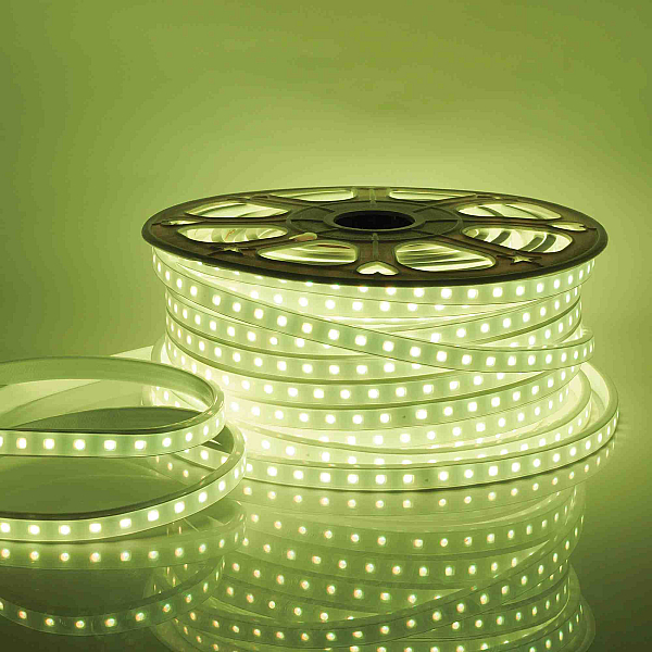 Светодиодная влагозащищенная лента Apeyron 10W/m 60LED/m 2835SMD разноцветная 50M 10-64