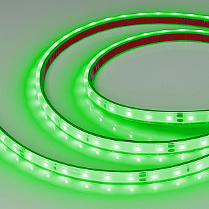 Светодиодная герметичная лента Arlight RTW-PFS-A60-11mm 24V Green (4.8 W/m, IP68, 2835, 5m) 034181