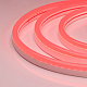 Светодиодная герметичная лента Arlight WAVE-SIDE-A120-12x25mm 230V Red (12 W/m, IP67, 50m, wire x2) 051942