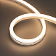 Светодиодная лента герметичная Arlight MOONLIGHT-PRO-SIDE-X320-12x24mm 48V Warm3000 (10 W/m, IP67, 30m, wire x2) (Вывод боковой) 061059