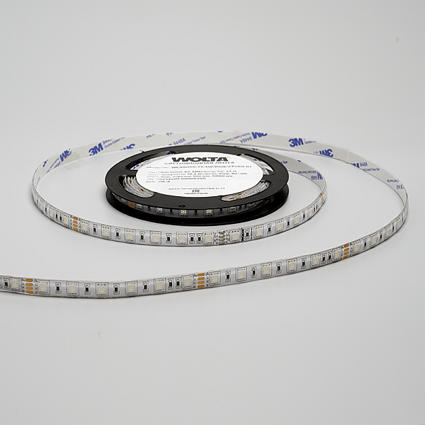 Светодиодная лента WOLTA WLS5050-14,4W/RGB/24S60-01