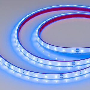 Светодиодная лента герметичная Arlight RTW-PFS-A60-11mm 24V Blue (4.8 W/m, IP68, 2835, 5m) 034160