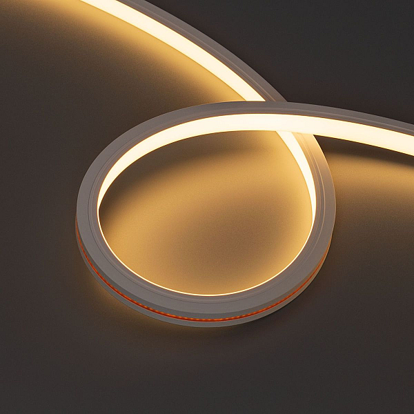 Светодиодная герметичная лента Arlight MOONLIGHT-TOP-X320-13x12mm 24V Warm3000 (5 W/m, IP67, sauna, 5m, wire x1) 051125