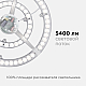 Светодиодный модуль со встроенным драйвером Apeyron 185-265В 72Вт 5400 лм 4000K 02-28