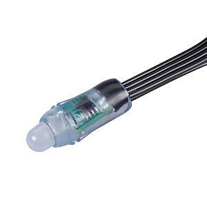 Герметичный управляемый модуль Arlight DMX-UVR-D12 12V RGB (0.3W, IP67, 90deg) 043451