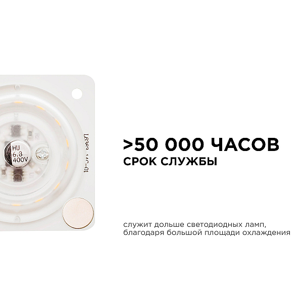 Светодиодная плата Apeyron 220В 2835 12Вт 6500К IP20 02-14