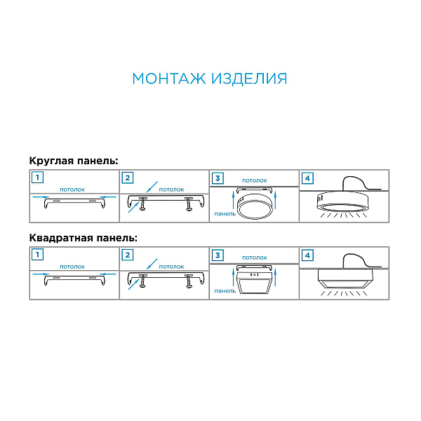 Накладная светодиодная панель Apeyron 06-64
