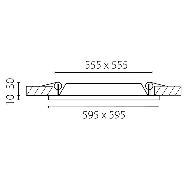 Светодиодная панель Zocco Lightstar 224364
