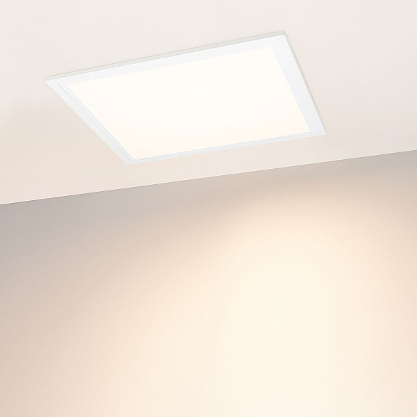Светодиодная панель Arlight DL-TITAN-COMFORT-S600x600-34W Warm3000 (WH, 120 deg, CRI90, 230V) (IP40 Металл) 063096