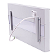 Панель светодиодная Uniel ULO-K16B 2x16W/4000K/L50 5W/3000K IP44 LIGHT GREY