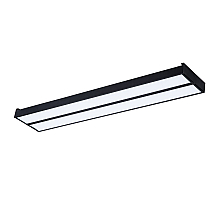Светодиодная панель Uniel ULO-K15A 2x16W/4000K/L50 IP44 BLACK UL-00012584