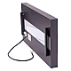 Светодиодная панель Uniel UL-00012595 ULO-K16B 2x16W/4000K/L50 5W/RGB IP44 BLACK