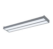 Светодиодная панель Uniel ULO-K15A 2x16W/4000K/L100 IP44 LIGHT GREY UL-00012587