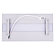 Панель светодиодная Uniel ULO-K16B 2x16W/4000K/L50 5W/3000K IP44 LIGHT GREY