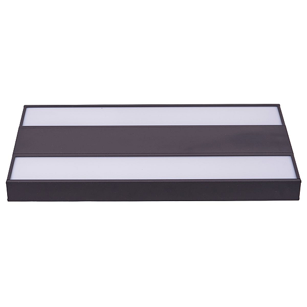 Светодиодная панель Uniel UL-00012591 ULO-K16B 2x16W/4000K/L50 5W/3000K IP44 BLACK