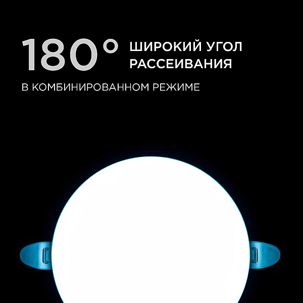 Встраиваемая светодиодная панель безрамочная Apeyron FLP 06-107