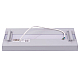 Светодиодная панель Uniel UL-00012594 ULO-K16B 2x16W/4000K/L50 5W/RGB IP44 LIGHT GREY