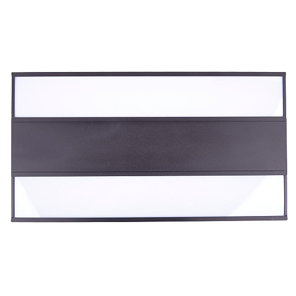 Светодиодная панель Uniel UL-00012595 ULO-K16B 2x16W/4000K/L50 5W/RGB IP44 BLACK