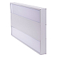 Панель светодиодная Uniel ULO-K16B 2x16W/4000K/L50 5W/3000K IP44 LIGHT GREY