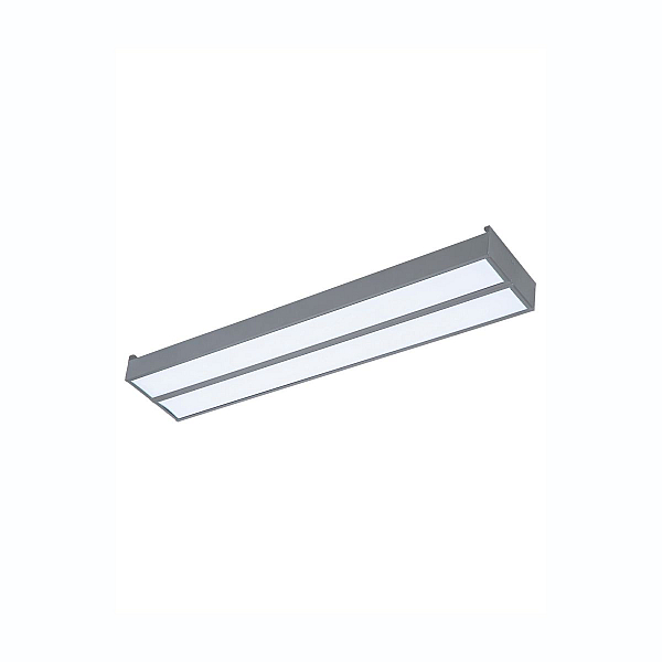Светодиодная панель Uniel ULO-K15A 2x20W/4000K/L50 IP44 LIGHT GREY UL-00012585