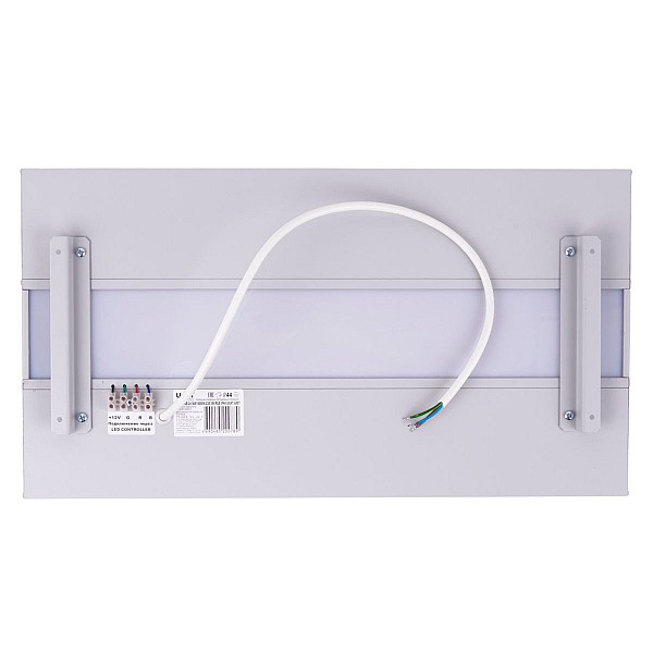 Светодиодная панель Uniel UL-00012594 ULO-K16B 2x16W/4000K/L50 5W/RGB IP44 LIGHT GREY