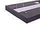 Светодиодная панель Uniel UL-00012593 ULO-K16B 2x22W/4000K/L100 5W/3000K IP44 BLACK