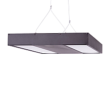 Светодиодная панель Uniel UL-00012591 ULO-K16B 2x16W/4000K/L50 5W/3000K IP44 BLACK